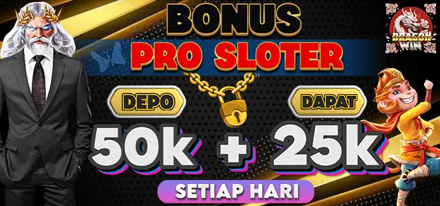 BONUS Pro Sloter 50k+25k